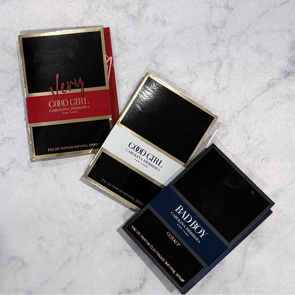 Carolina Herrera perfume sampler set